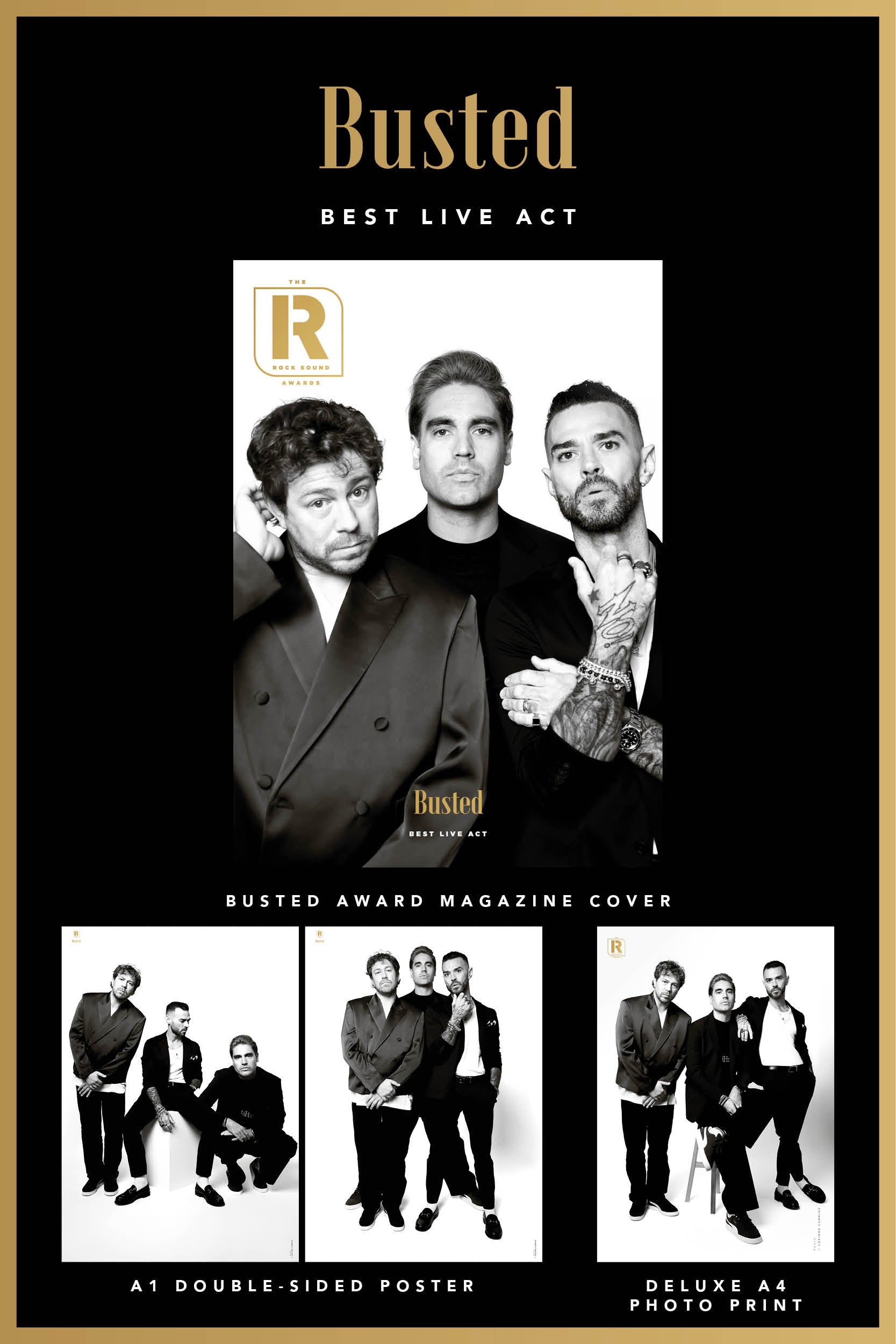 Rock Sound Awards 2024 - Busted Poster Pack