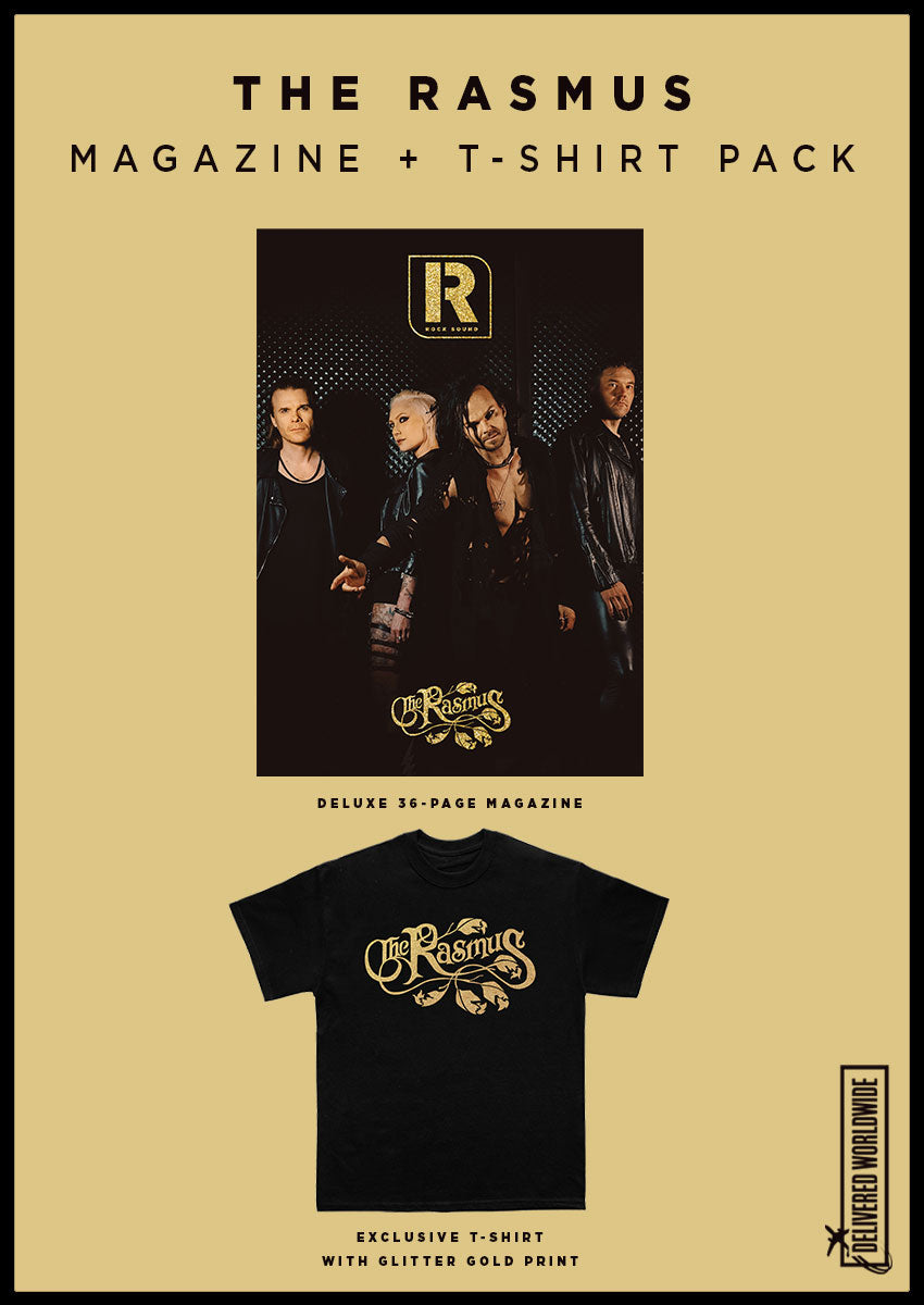 The Rasmus: Magazine & T-Shirt Merch Pack - Rock Sound special